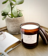 Load image into Gallery viewer, Coconut & Lime Soy Candle