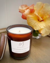Load image into Gallery viewer, Pomegranate & Geranium Soy Candle